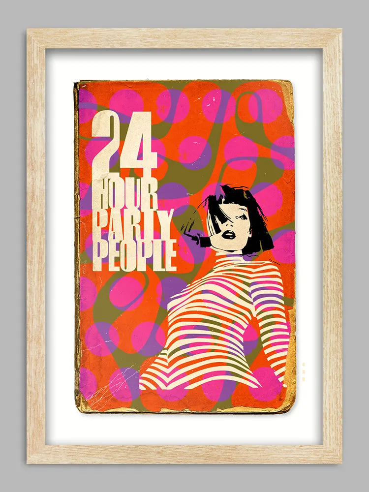 24 Hour Party People - Music Print