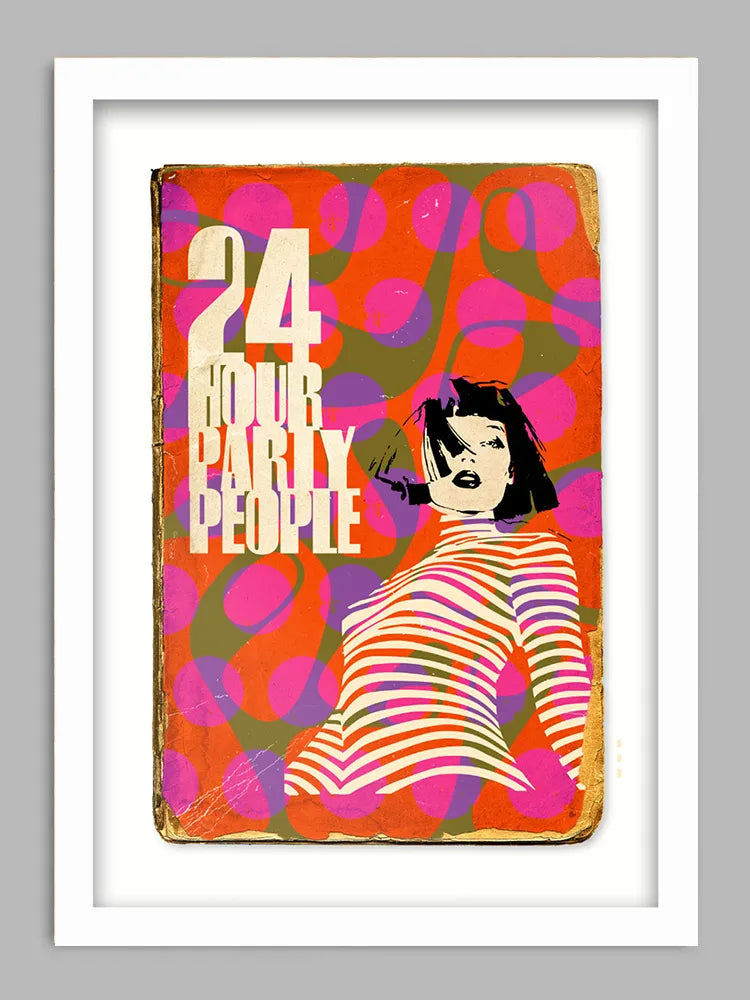 24 Hour Party People - Music Print