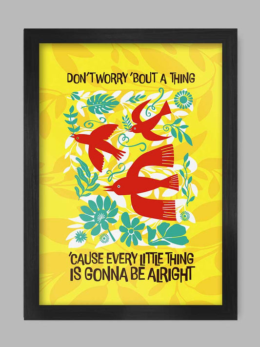 3 Little Birds - Music Poster Print