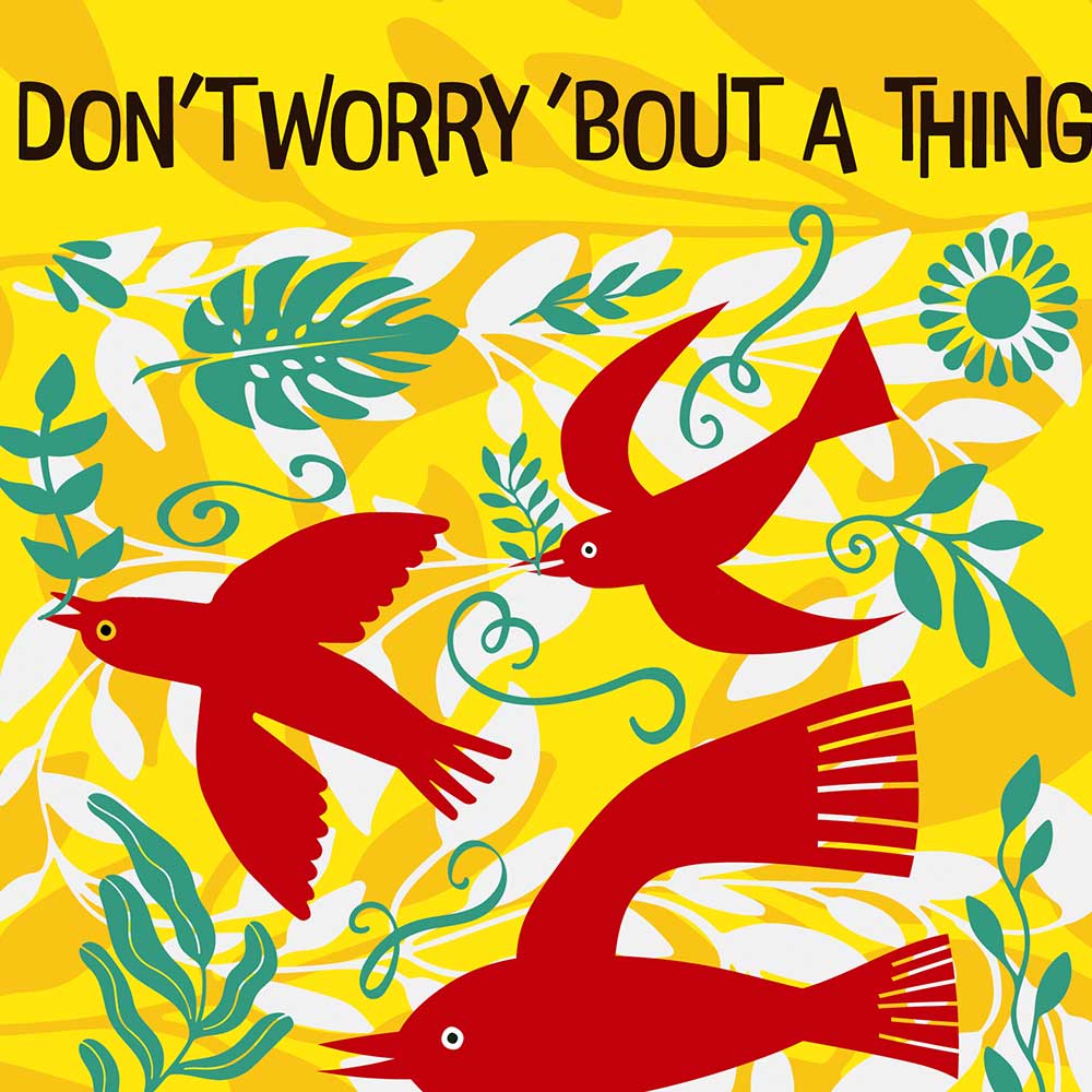 3 Little Birds - Music Print