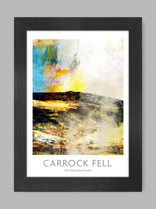 Carrock Fell Abstract A4 Poster print
