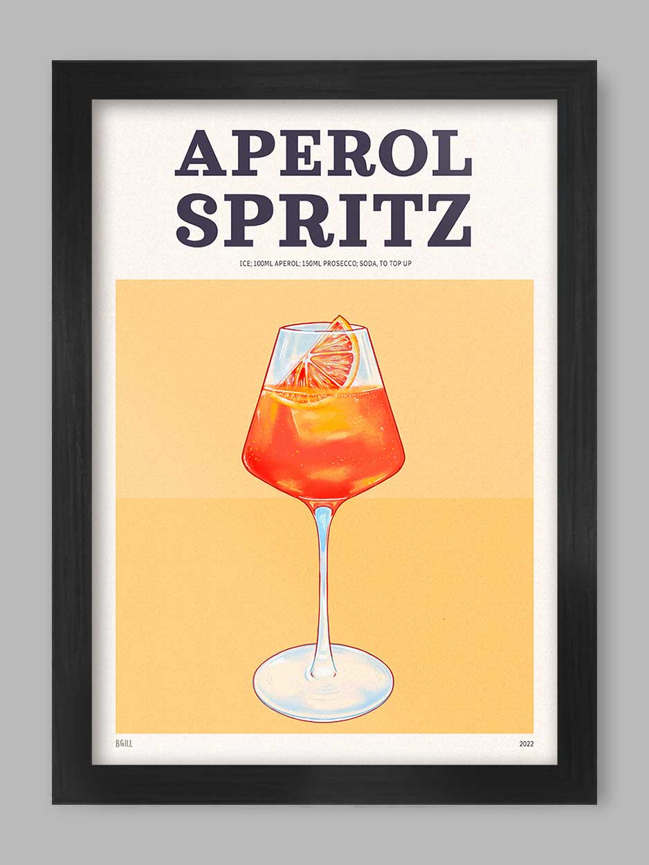 Aperol Spritz Print