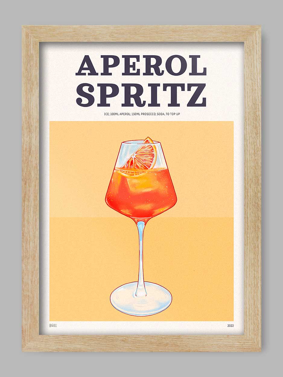 Aperol Spritz Print