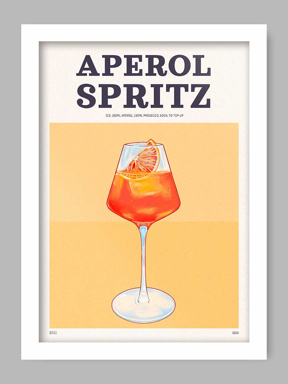 Aperol Spritz Print