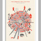 Arsenal Wheel of Fame Poster Print