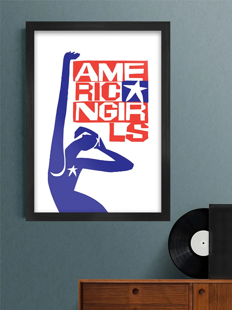 American Girls - Music Print