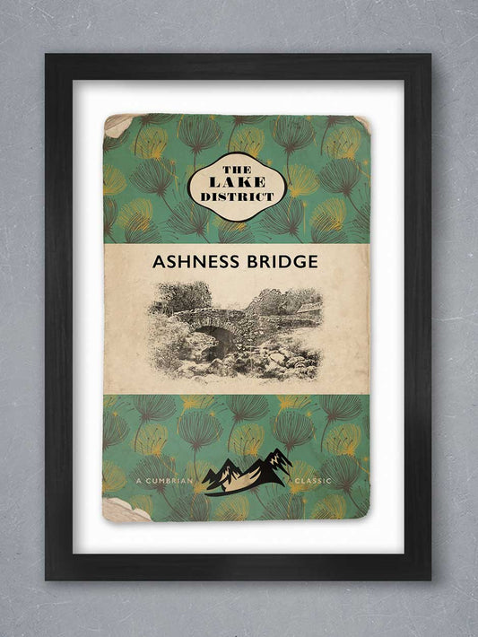 Ashness Bridge 'Cumbrian Classics' Poster print