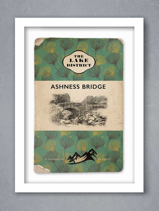 Ashness Bridge 'Cumbrian Classics' Poster print