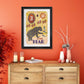 B is for Bear Poster Print