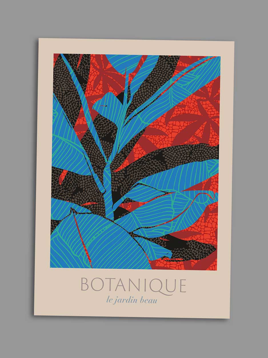 botanique greeting card
