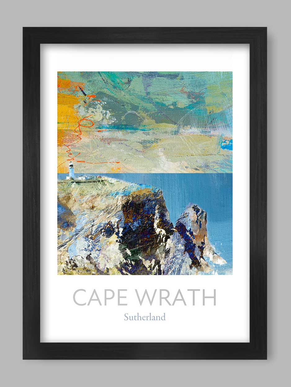 Cape Wrath - Scottish Coastal Poster Print