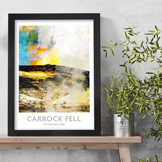 Carrock Fell - Abstract Poster Print
