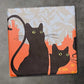 Cat Ceramic Coaster (PK6)