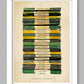 Classic Saints - Northampton Rugby Poster Print
