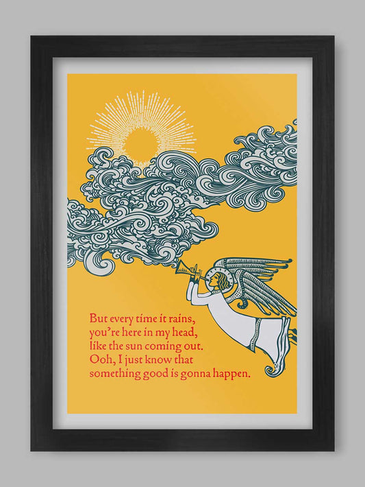 Cloudbusting Music Poster Print