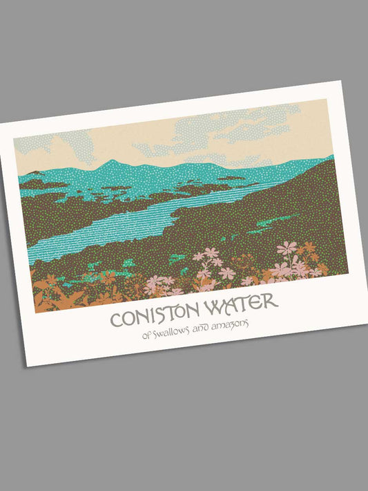 Coniston swallows & amazons card