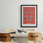 Disco 2000 - Music Poster Print