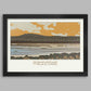 Duddon Estuary and Black Combe - Lake District Poster print