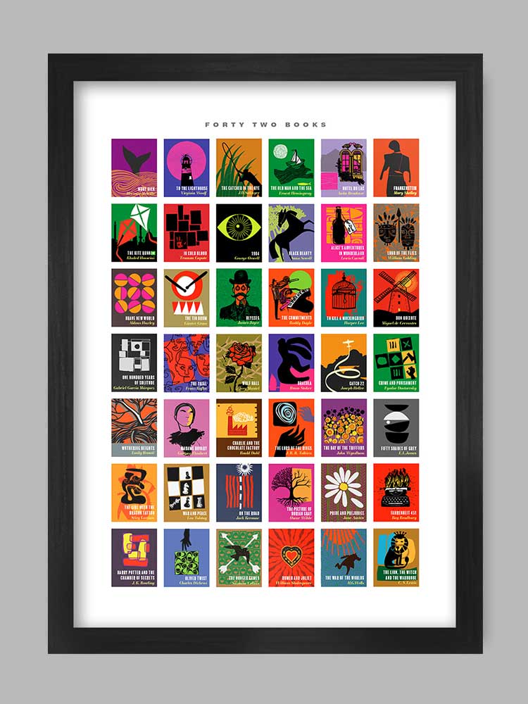 Forty Two Books Print