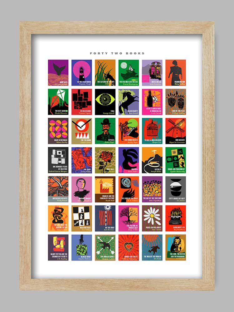 Forty Two Books Print