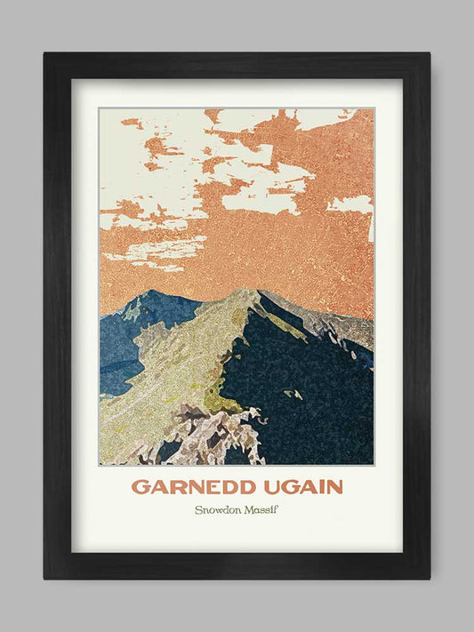 Garnedd Ugain Snowdonia Poster Print