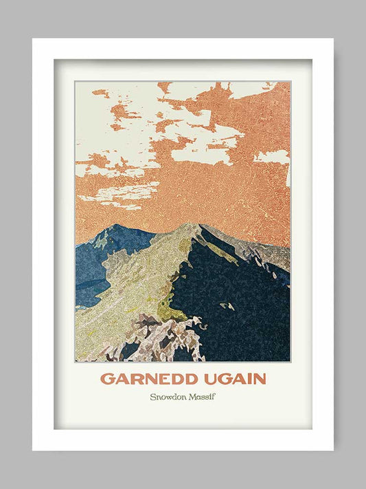 Garnedd Ugain Snowdonia Poster Print