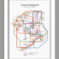 Going Cumberground  - Cumbria Poster Print