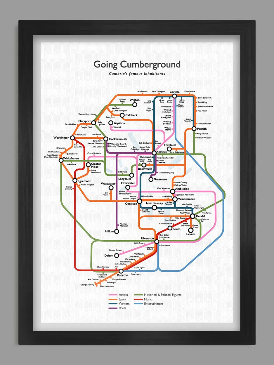 Going Cumberground - Cumbria Print