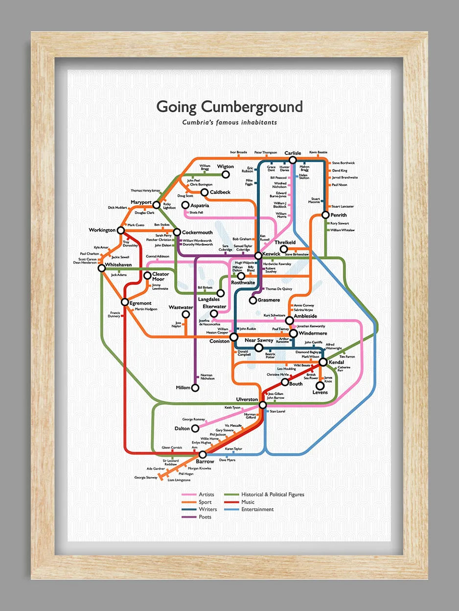 Going Cumberground - Cumbria Print