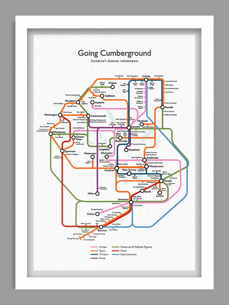 Going Cumberground - Cumbria Print