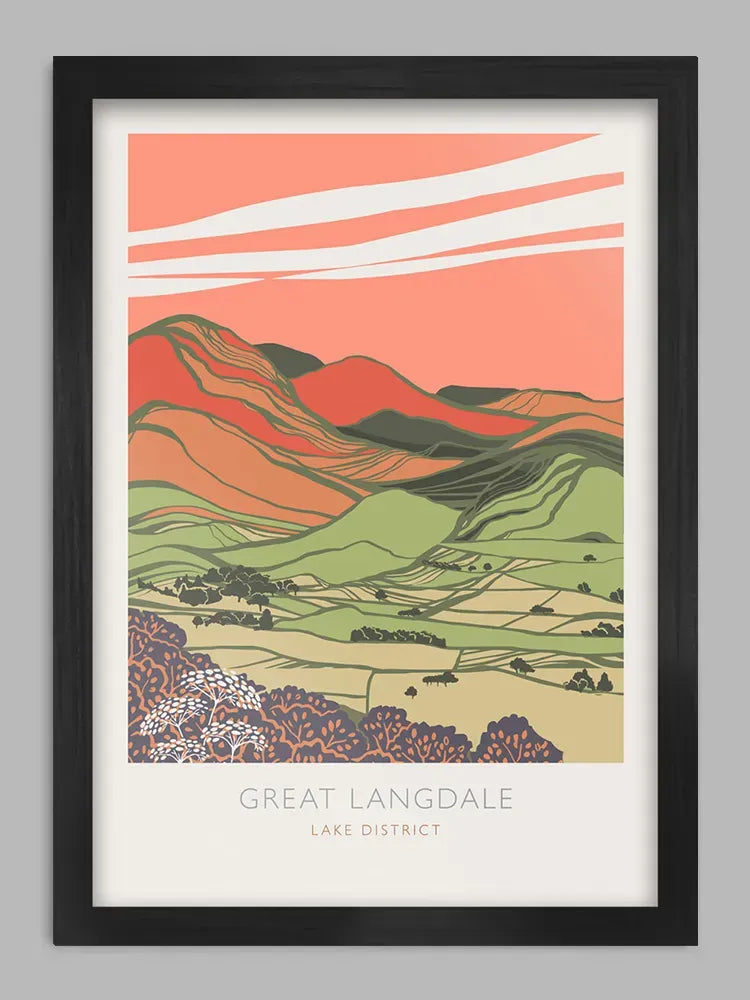 Great Langdale - Lake District Print