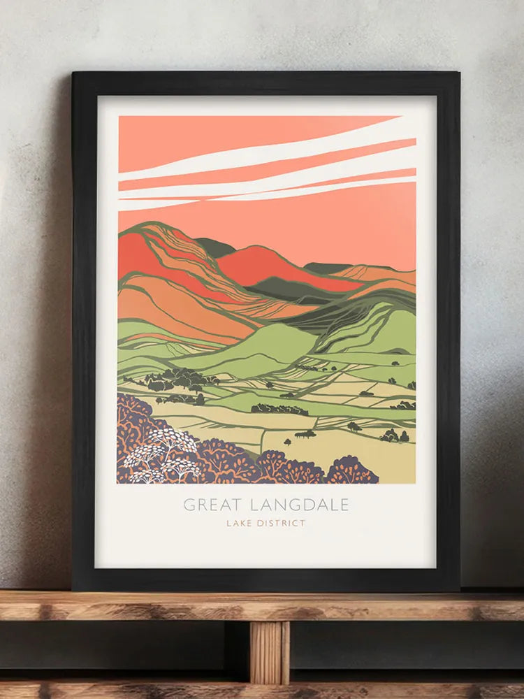Great Langdale - Lake District Print