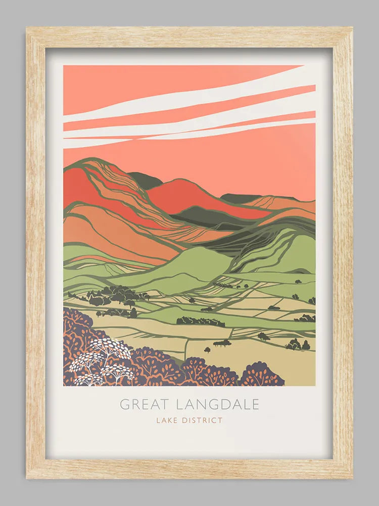 Great Langdale - Lake District Print