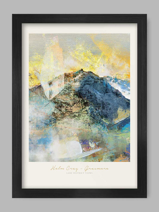 Helm Crag - Lake District Views Poster Print