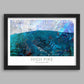 High Pike, Caldbeck - Abstract Poster print