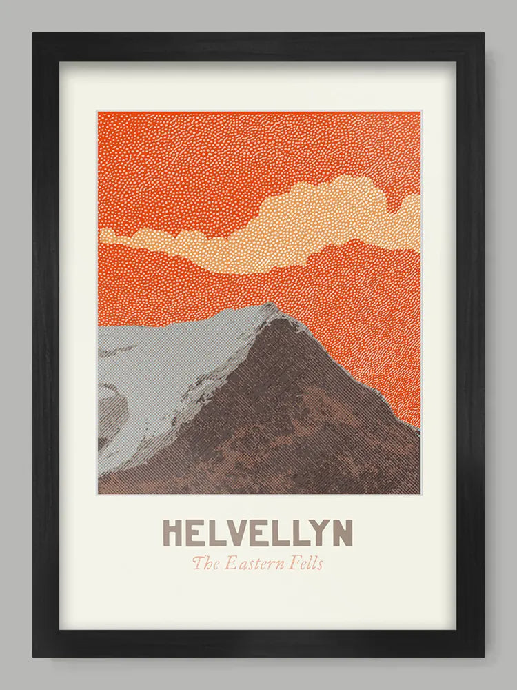 Helvellyn Eastern Fells - Poster Print