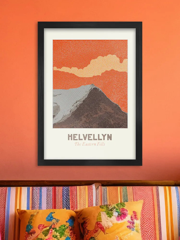 Helvellyn Eastern Fells - Poster Print