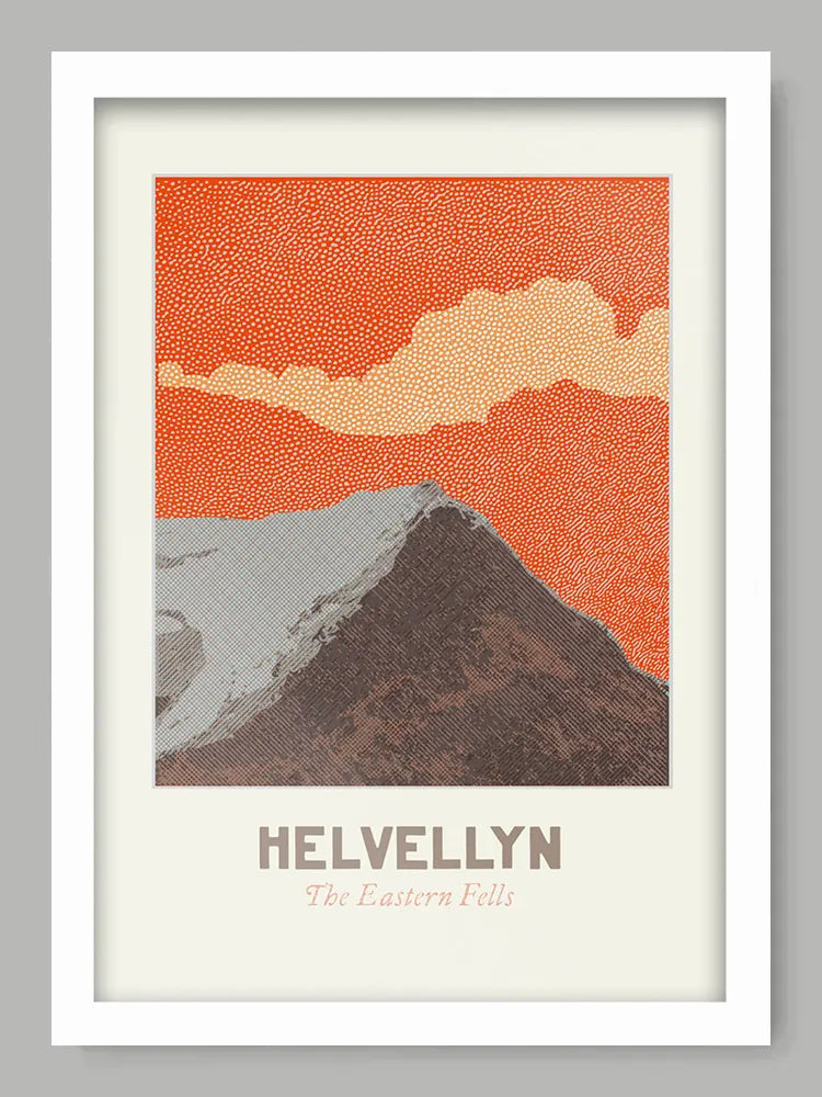 Helvellyn Eastern Fells - Poster Print