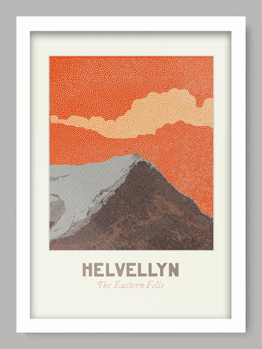 Helvellyn Eastern Fells - Poster Print