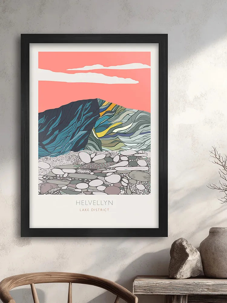 Helvellyn - Lake District Print