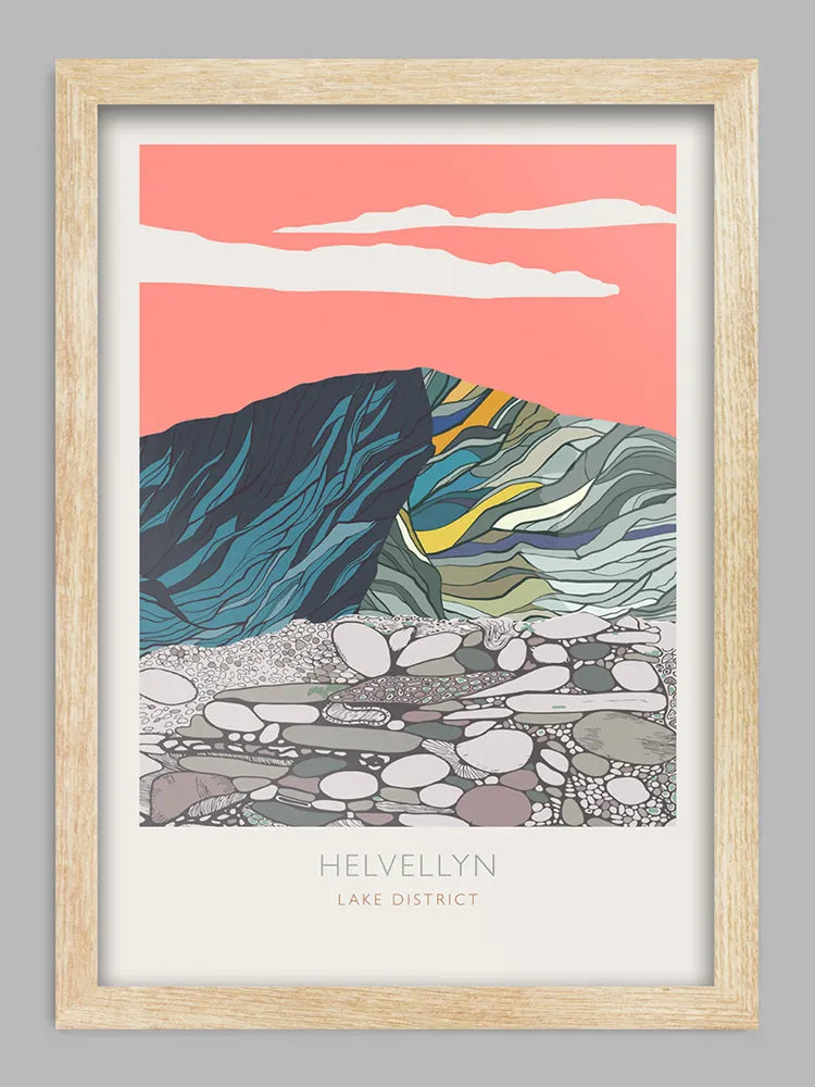 Helvellyn - Lake District Print