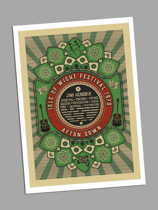 IOW festival greeting card