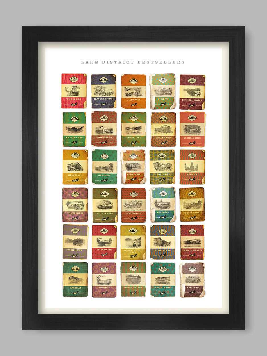 Lake District Bestsellers - Lake District Poster Print