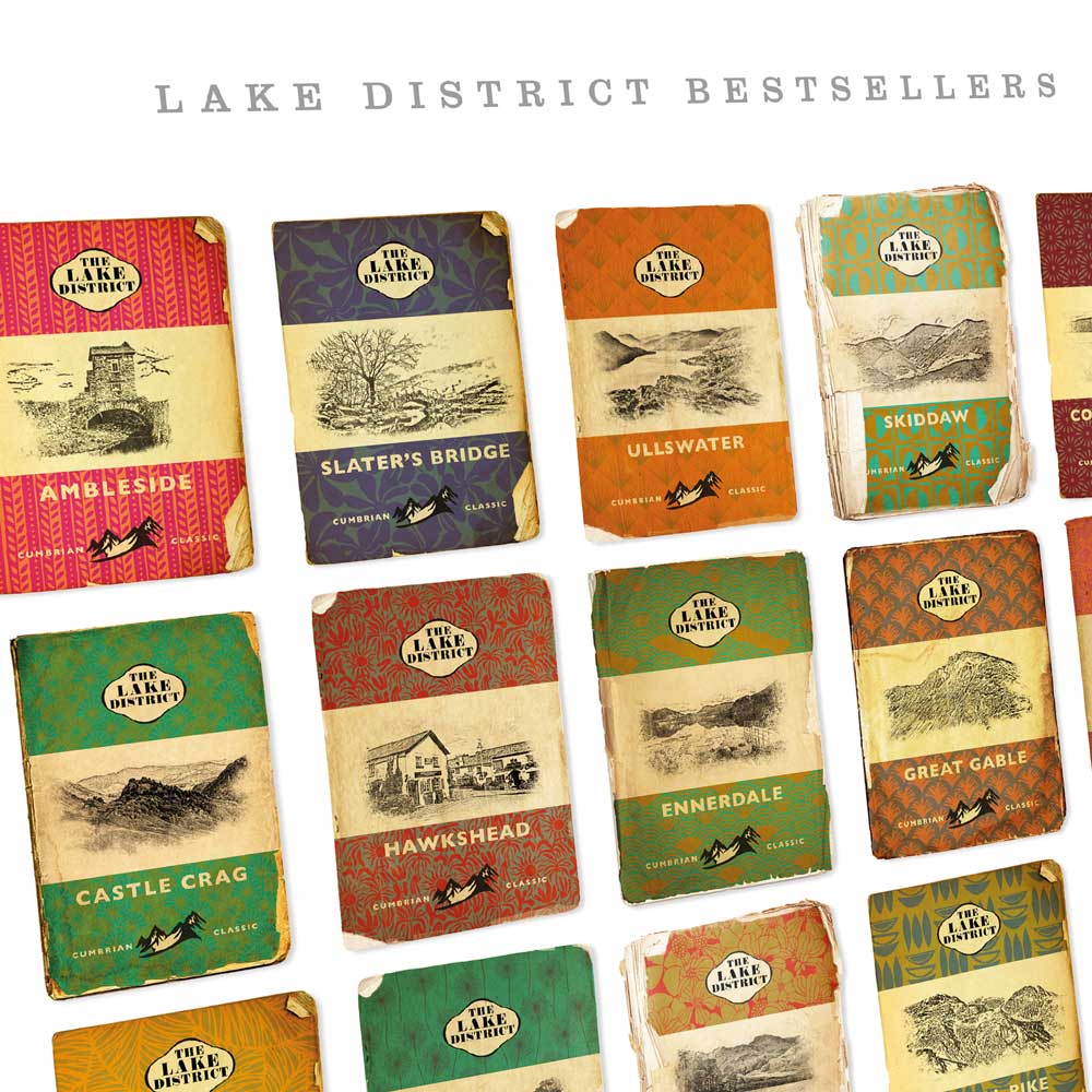 Lake District Bestsellers - Lake District Poster Print