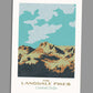 Langdale Pikes Central Fells -  Blank Greeting Card