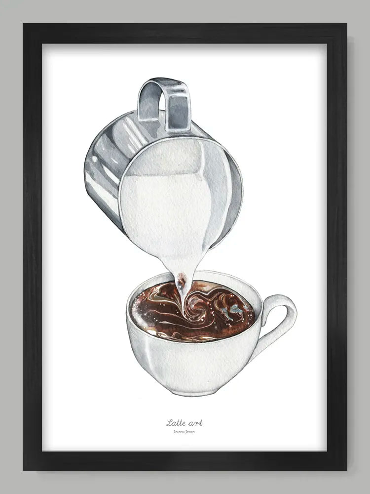 Latte Art Print