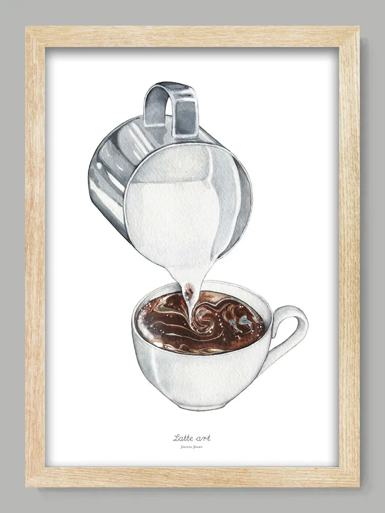 Latte Art Print