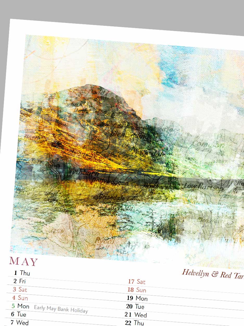 2025 Lake District Calendar - Lake District Views (PK6)