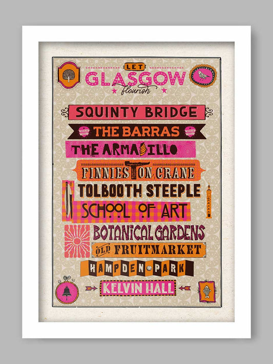 Let Glasgow Flourish - Poster Print