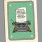 Lewis Carroll Literary Quote  -  Blank Greeting Card